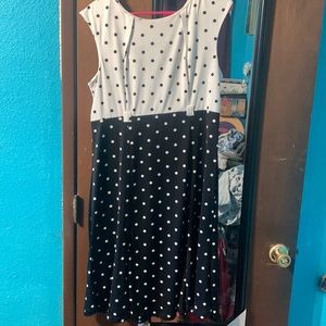 Polka dot dress